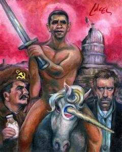 Obama Painting